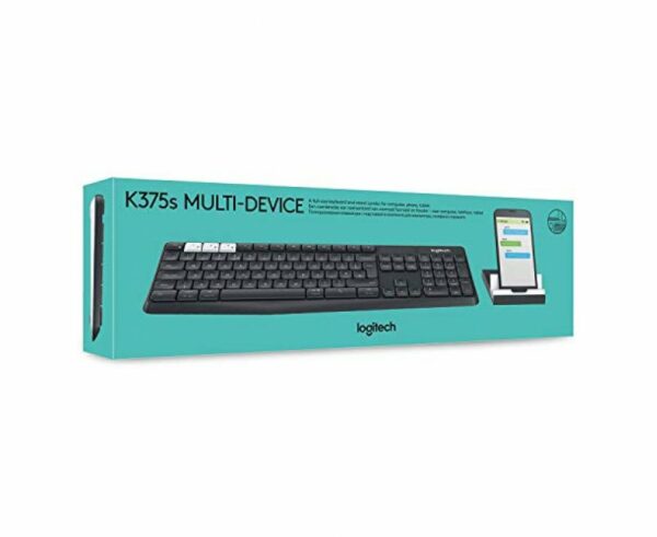Logitech K375s Multi-Device Wireless Keyboard Black/Charcoal